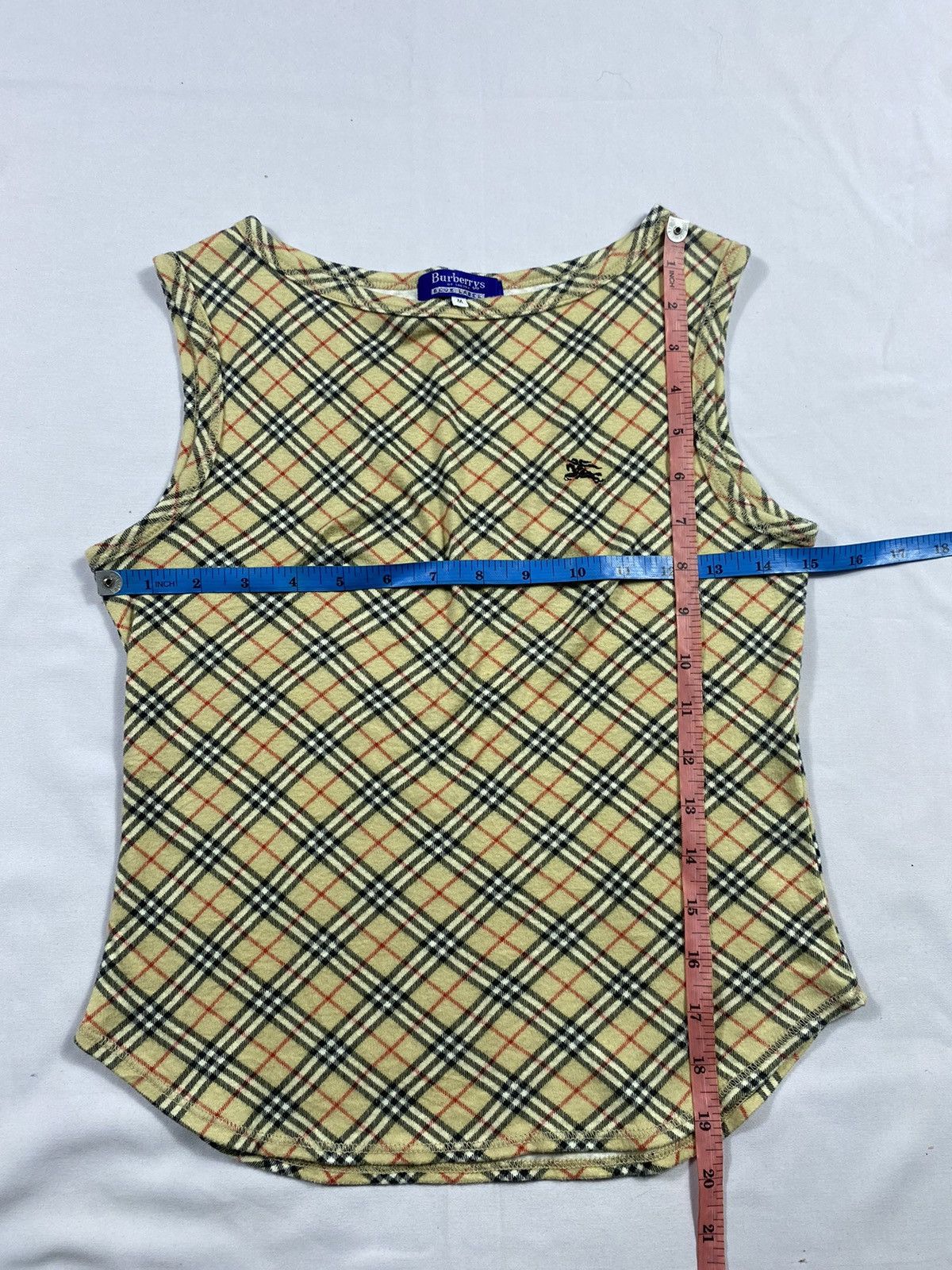 Luxury Burberrys blue label Tank top