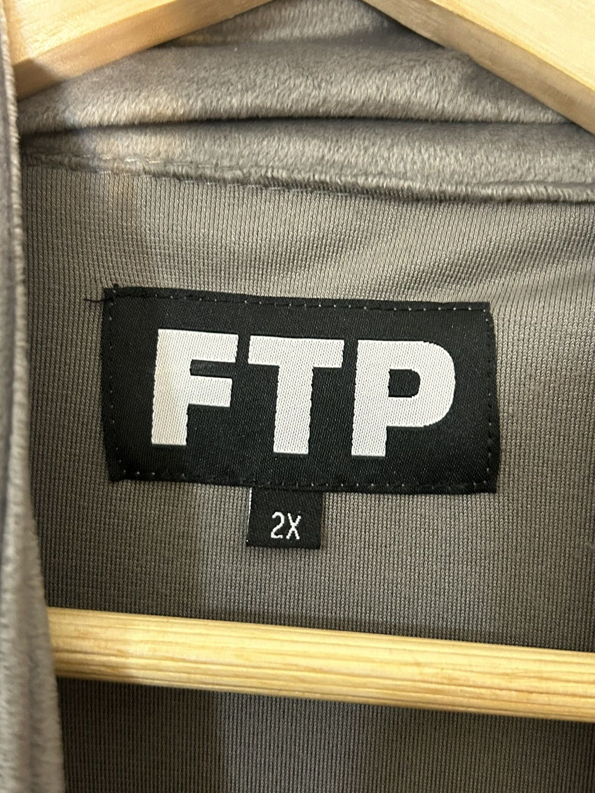 Fuck The Population FTP FUCK THE POPULATION Velour Zip Up Jacket Size US XXL / EU 58 / 5 - 4 Thumbnail