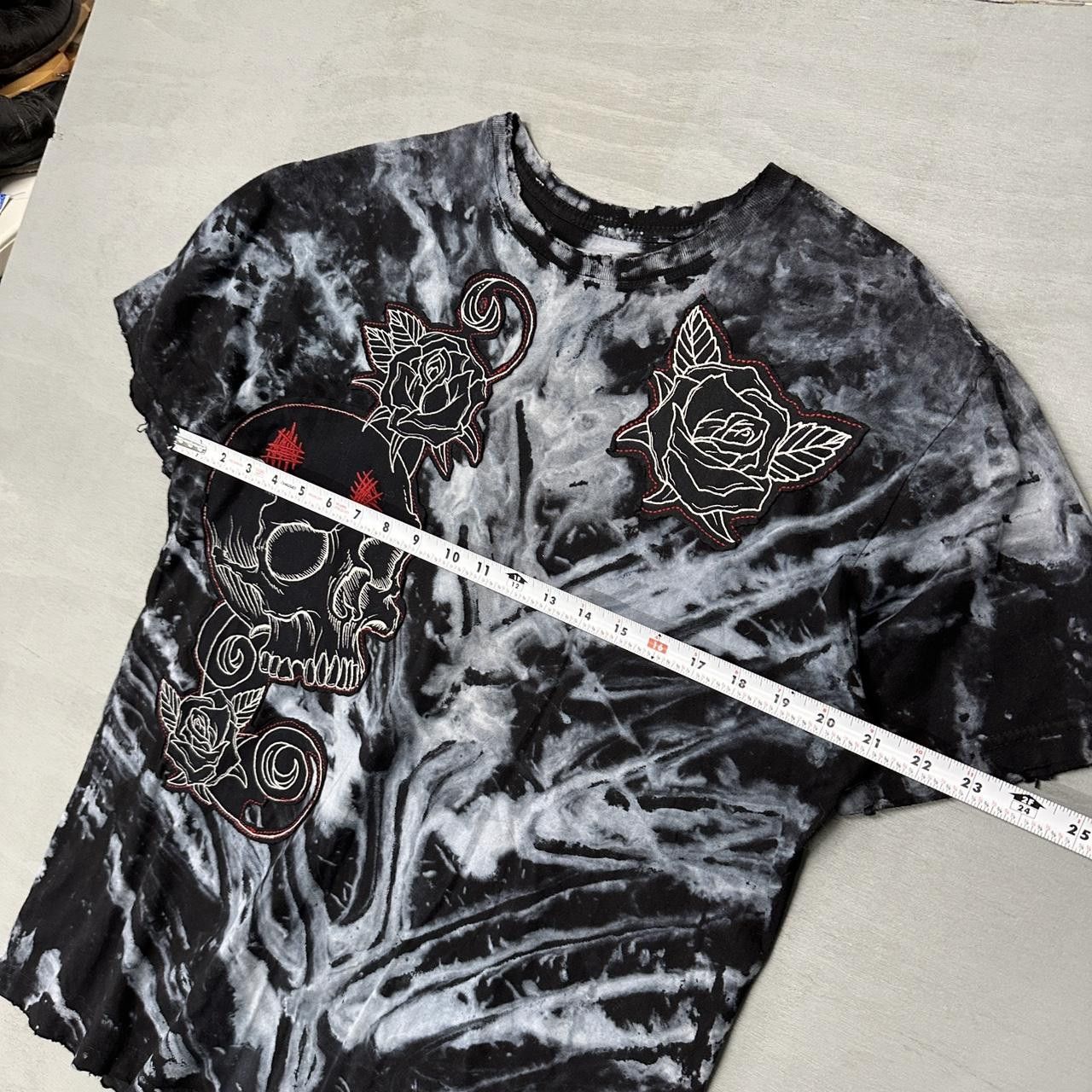 Affliction Y2K Affliction Red Label Crazy Cyber Goth Tee Shirt Large Size US L / EU 52-54 / 3 - 3 Thumbnail
