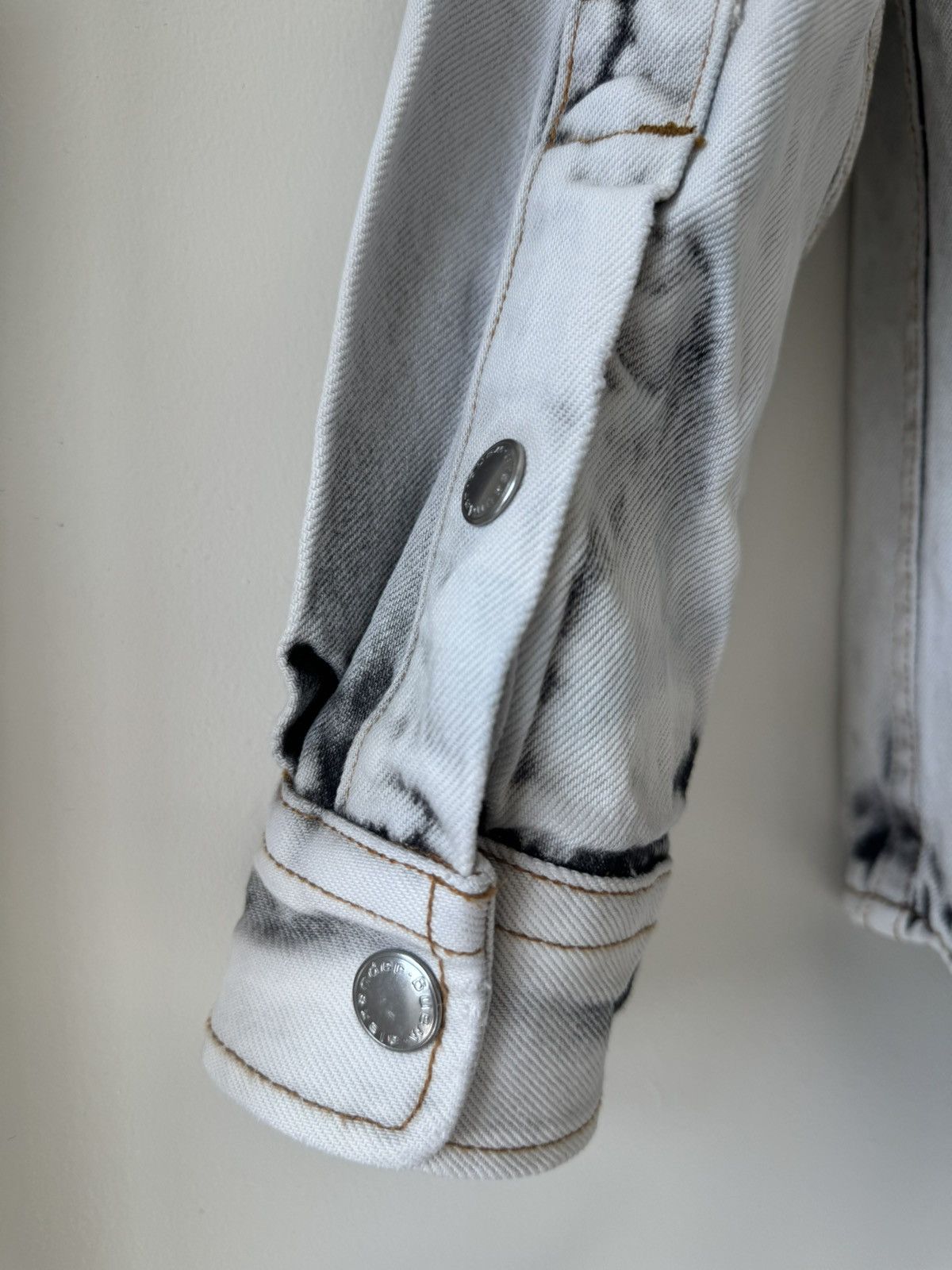 Alexander Wang Alexander Wang White Denim Oversize Shirt Size US XS / EU 42 / 0 - 8 Thumbnail