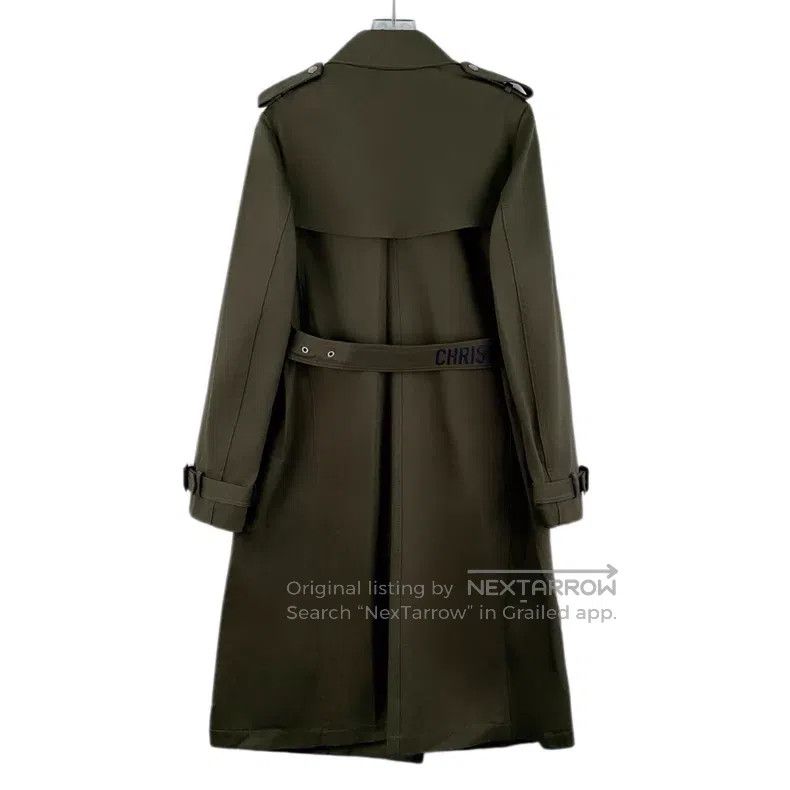 Dior Dior Dark green cotton lapel double-breasted long-sleeved Size XXS / US 00 / IT 34 - 2 Thumbnail