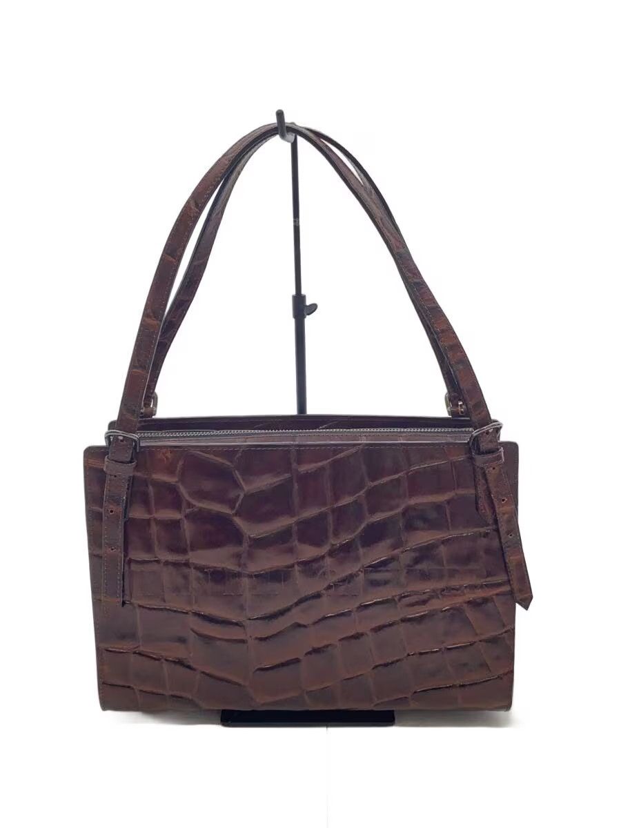 Jean Paul Gaultier Crocodile Embossed Leather Hand Bag Size ONE SIZE - 1 Thumbnail
