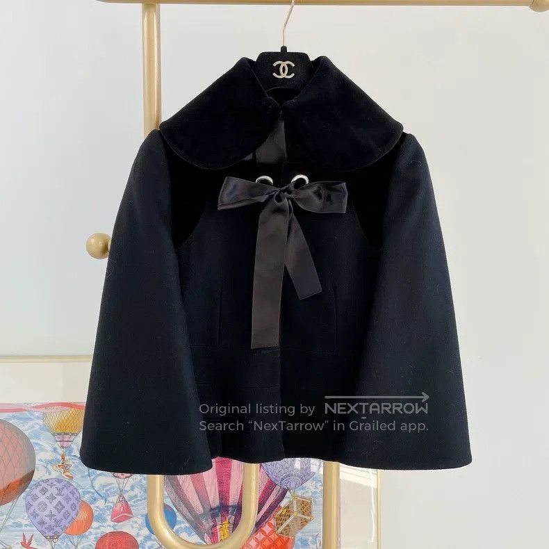 Alexander McQueen Alexander Mcqueen Black tweed coat Size XS / US 0-2 / IT 36-38 - 1 Thumbnail