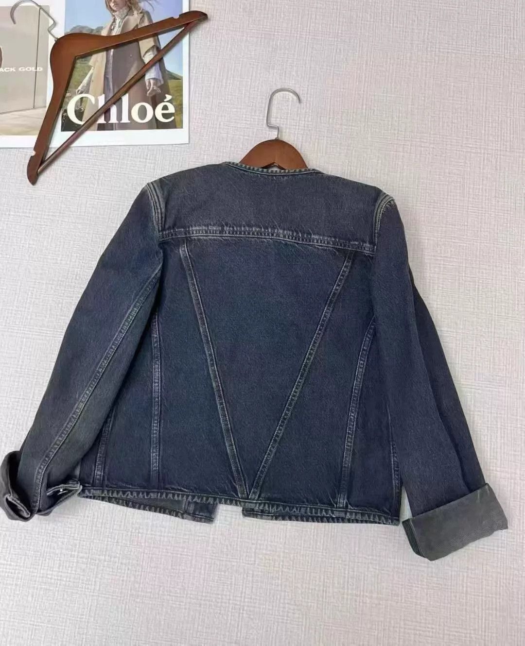 Louis Vuitton LV Nautical Gold Logo Denim Jacket 34 Size XS / US 0-2 / IT 36-38 - 4 Thumbnail