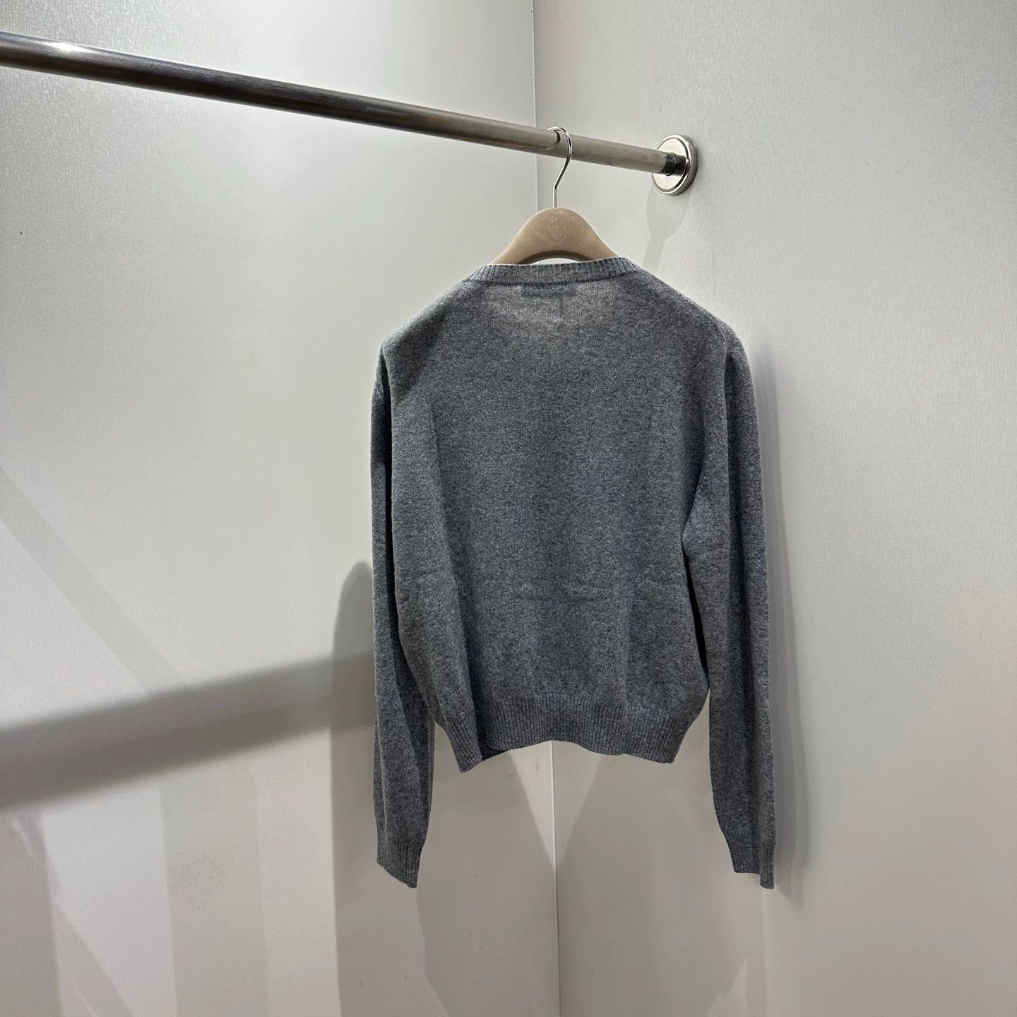 Prada Prada may546 Classic Slogan Knit Sweater Wool 38 Size XS / US 0-2 / IT 36-38 - 2 Thumbnail