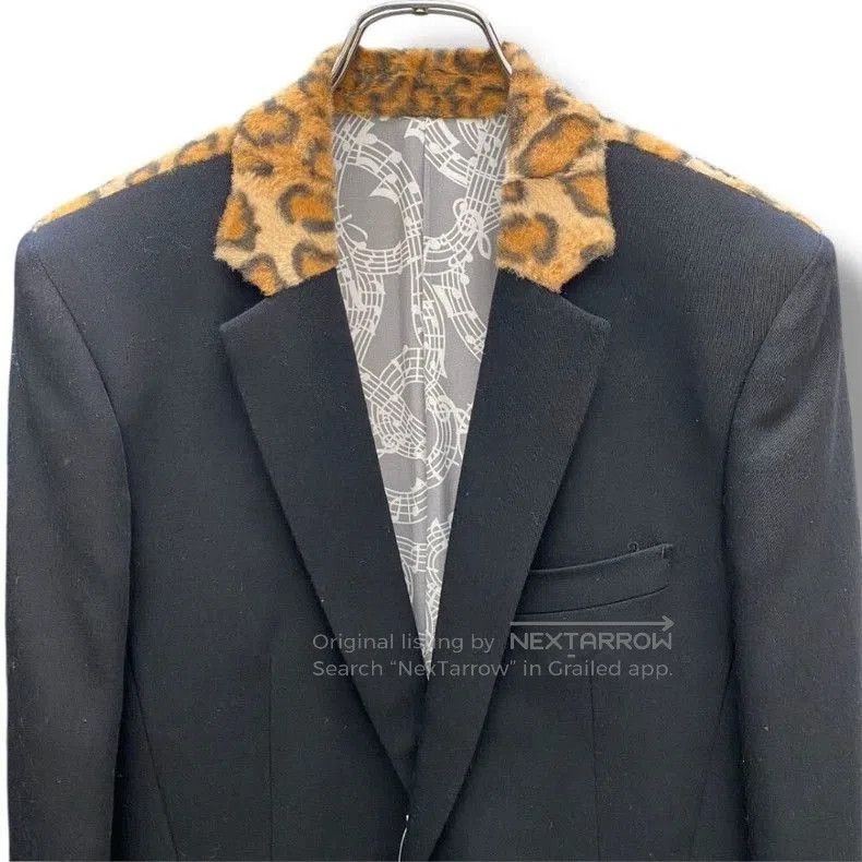 Number (N)ine Number (N)ine Leopard Print Jacket. Size US S / EU 44-46 / 1 - 3 Thumbnail