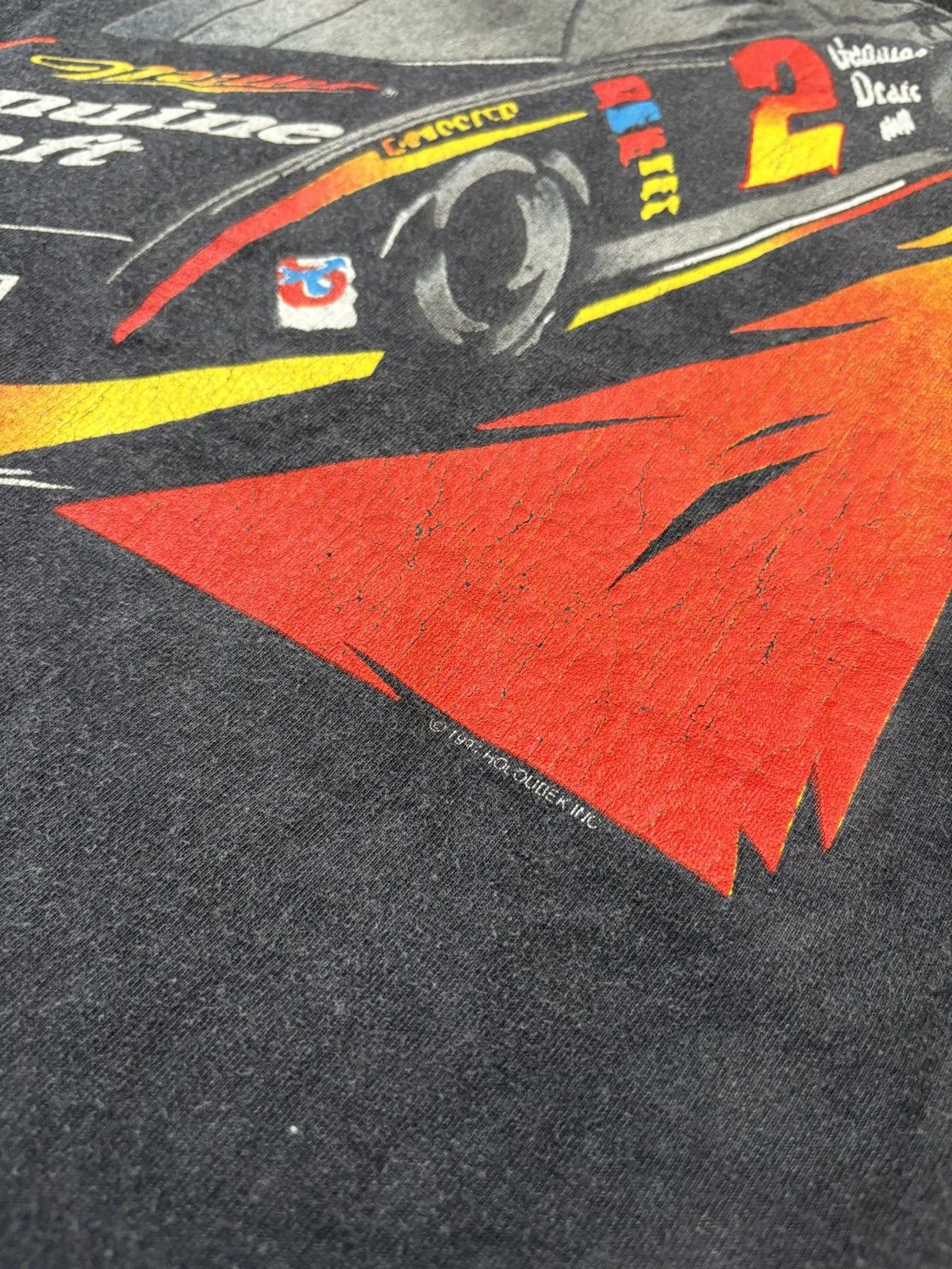 Other Holoubek 1992 90s racing nascar car t shirt graphic tee rare Size US XL / EU 56 / 4 - 2 Thumbnail