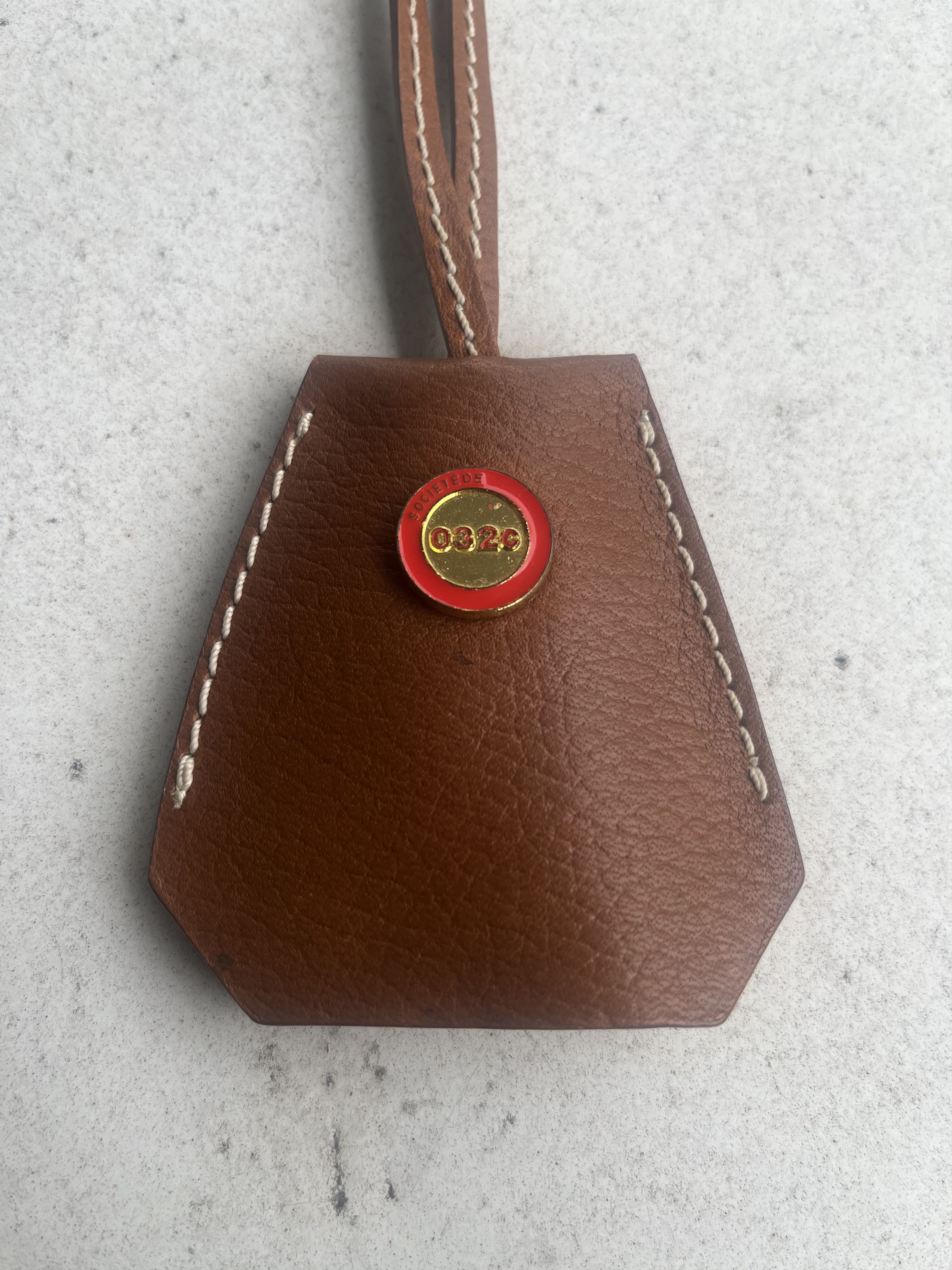 032c 032C Leather Keychain Holder Size ONE SIZE - 2 Thumbnail