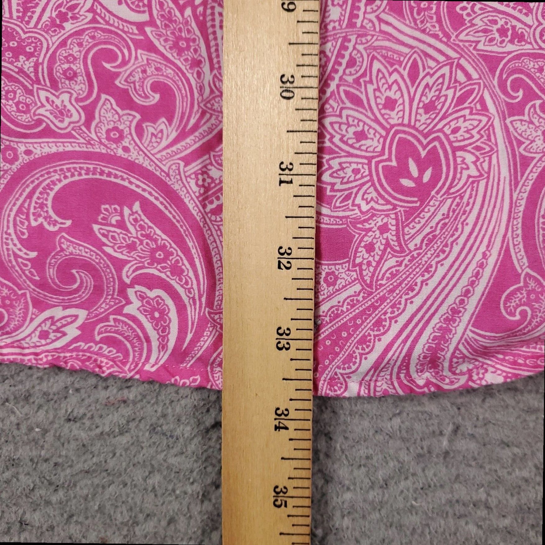 Ralph Lauren Ralph Lauren Pink Paisley Short Sleeve Shirt Dress Womens Large Size L / US 10 / IT 46 - 5 Thumbnail