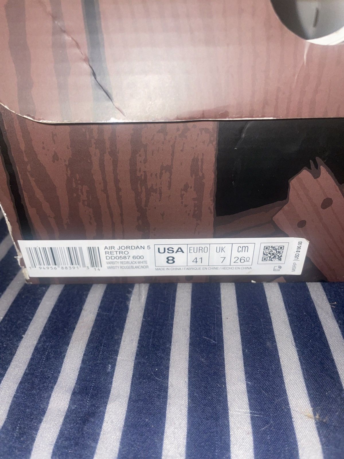 Jordan Brand × Nike Raging Bull 5s Size US 8 / EU 41 - 8 Thumbnail