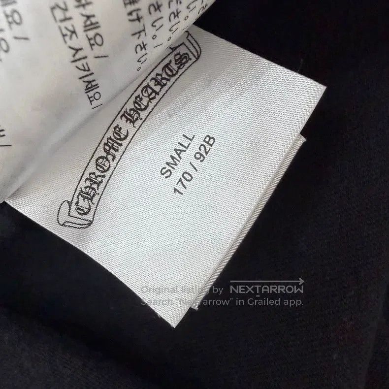 Chrome Hearts CHROME HEARTS Size S Black and yellow logo long sleeve Size US S / EU 44-46 / 1 - 4 Thumbnail