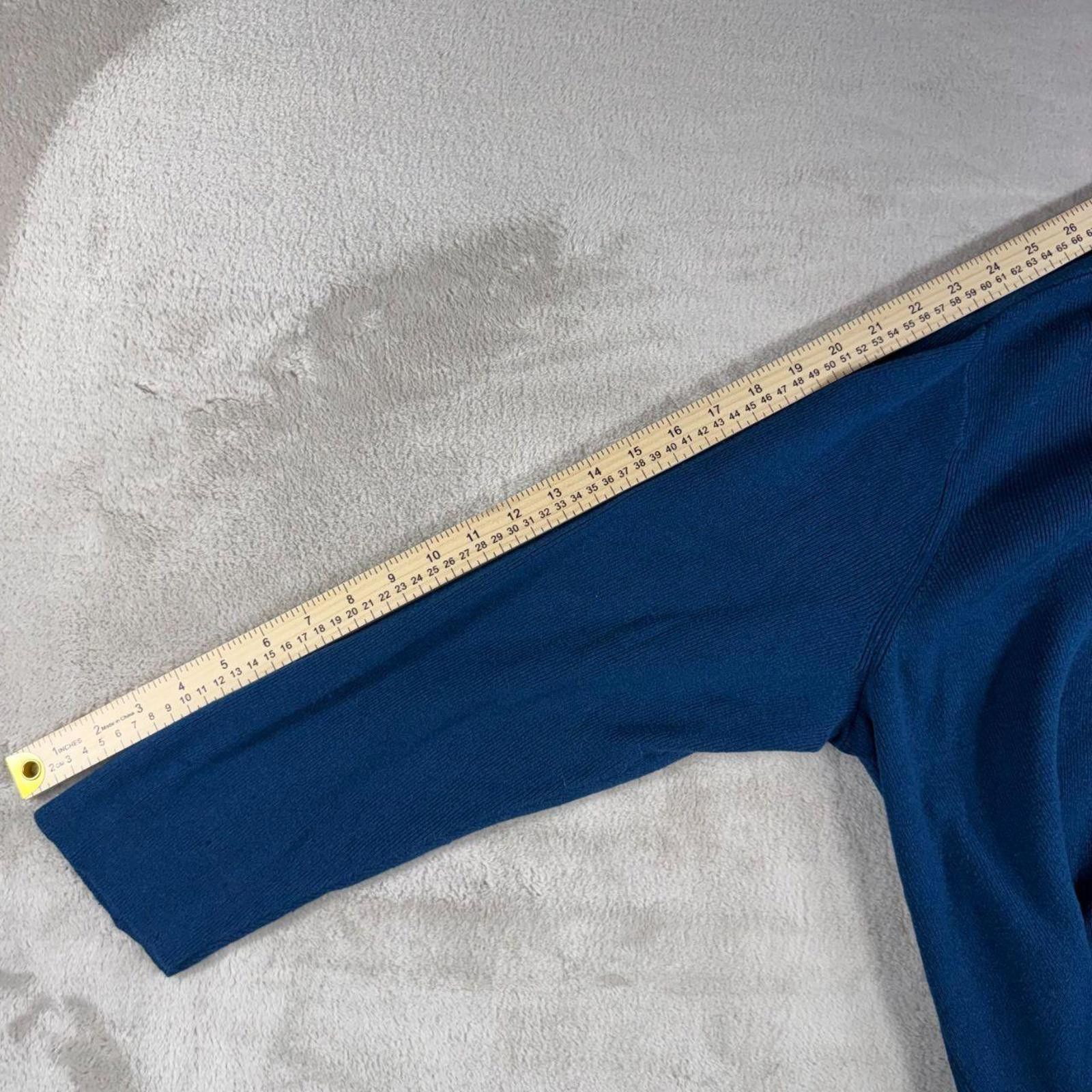 Other J. Jill Sweater Women's 3X Turquoise Knit Size 3XL / US 20-22 - 7 Thumbnail