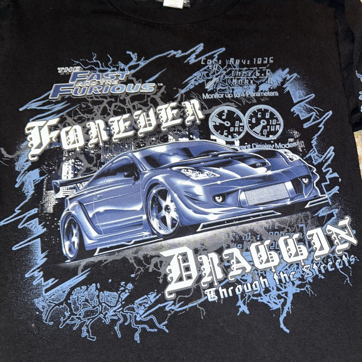 Vintage Vintage The Fast And The Furious T Shirt Y2K Vtg Rare Size US XXS / EU 40 - 2 Thumbnail