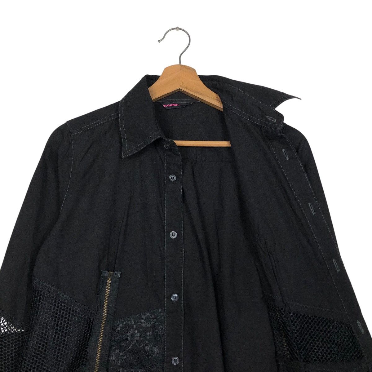 Japanese Brand 📌Punk Design Shirt Jacket Button Algonquins Over Design Size US M / EU 48-50 / 2 - 13 Thumbnail