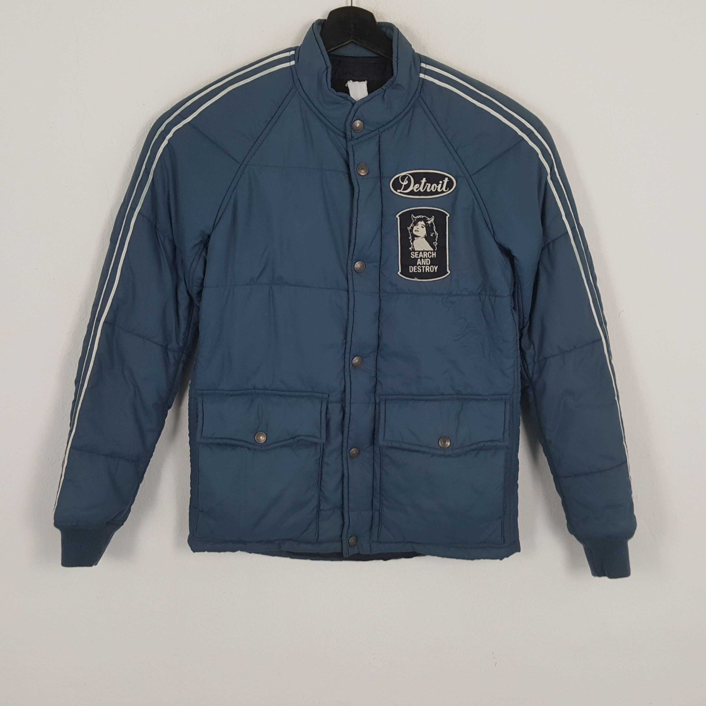 Hysteric Glamour × Japanese Brand × Vintage HYSTERIC GLAMOUR Japanese Brand Custom Art Puffer Jacket Size US S / EU 44-46 / 1 - 3 Thumbnail