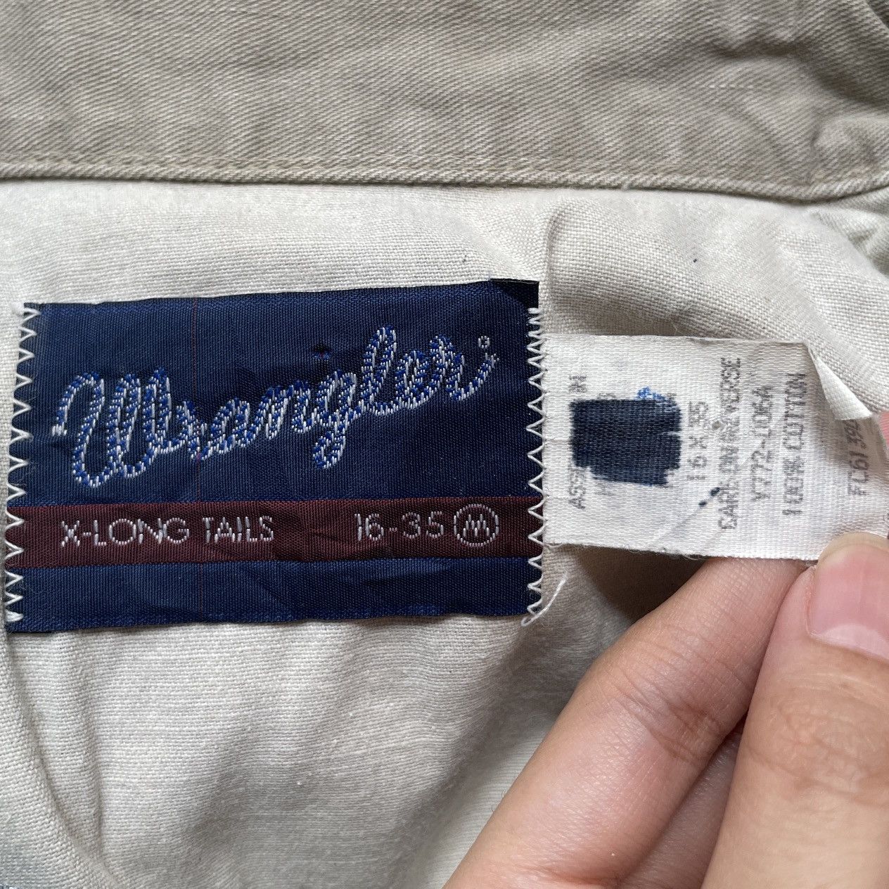 Vintage × Wrangler Vintage Brand Wrangler Stripe Western Shirt 1970s Size US M / EU 48-50 / 2 - 9 Thumbnail