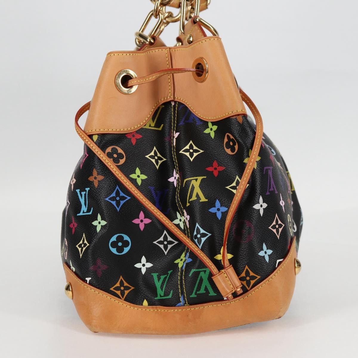 Louis Vuitton LOUIS VUITTON Monogram Multicolor Ursula Tote Bag Black Size ONE SIZE - 3 Thumbnail