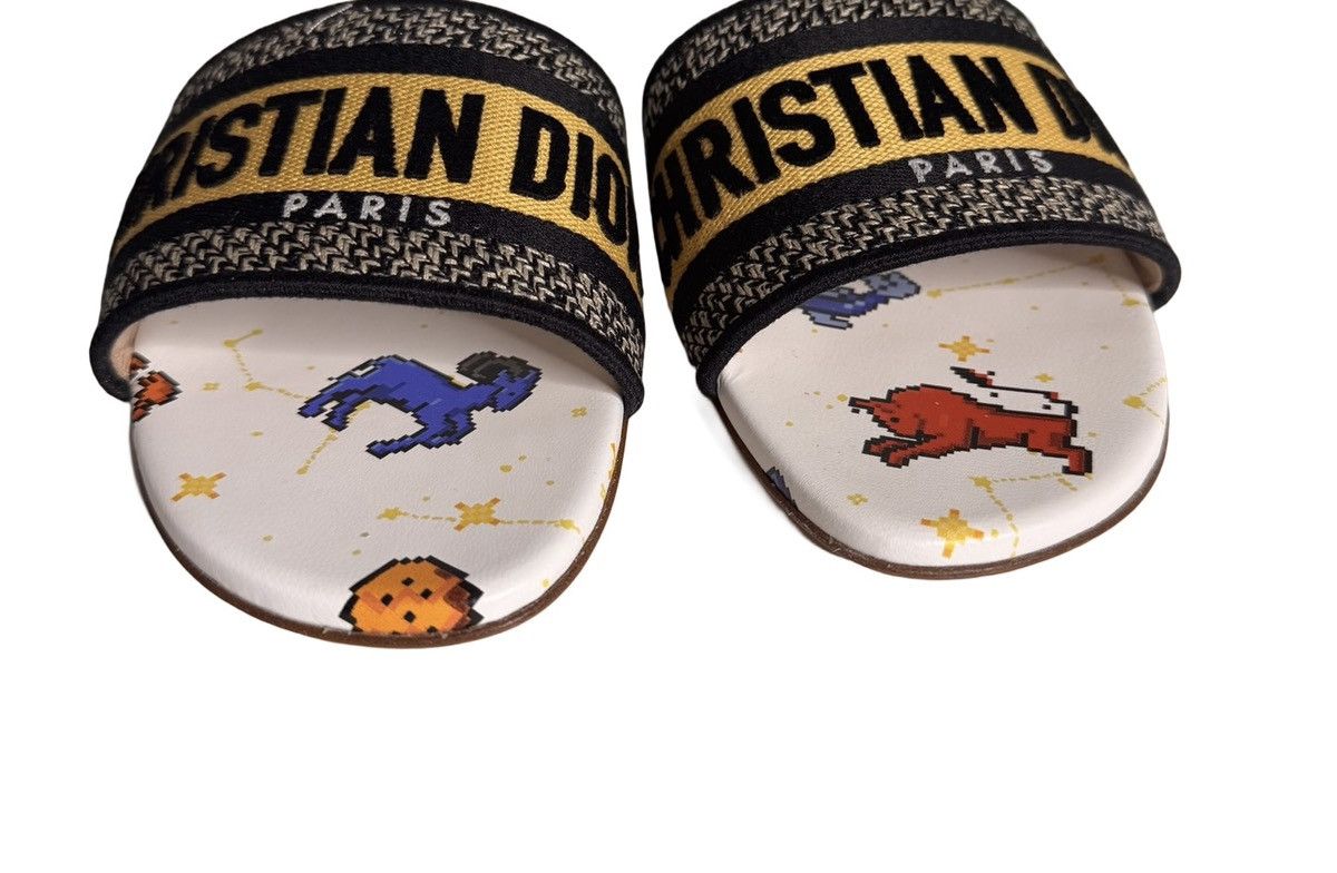 Dior Dior Dway Zodiac Astrology Slides Sz39 BNIB Size US 9 / IT 39 - 2 Thumbnail