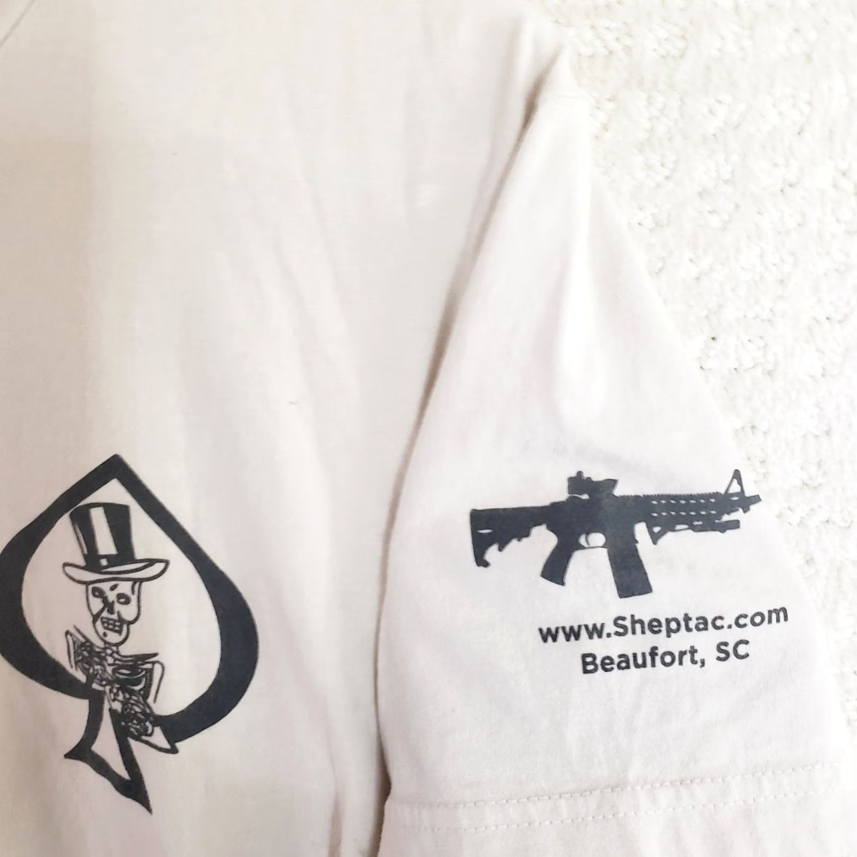 Logo 7 Nine Line Shirt Men Ivory White Short Sleeve Tee Logo T-Shirt S Regular Military Tactical Dollar Bill Logo Size US 29 - 7 Thumbnail