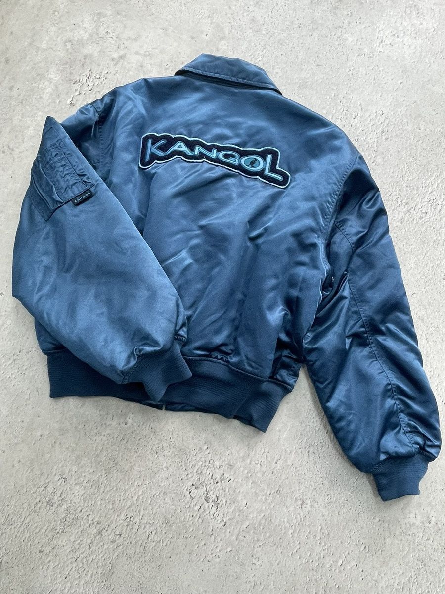Kangol Rare Germany kangol CwU bomber nylon jacket y2k Size US L / EU 52-54 / 3 - 10 Thumbnail