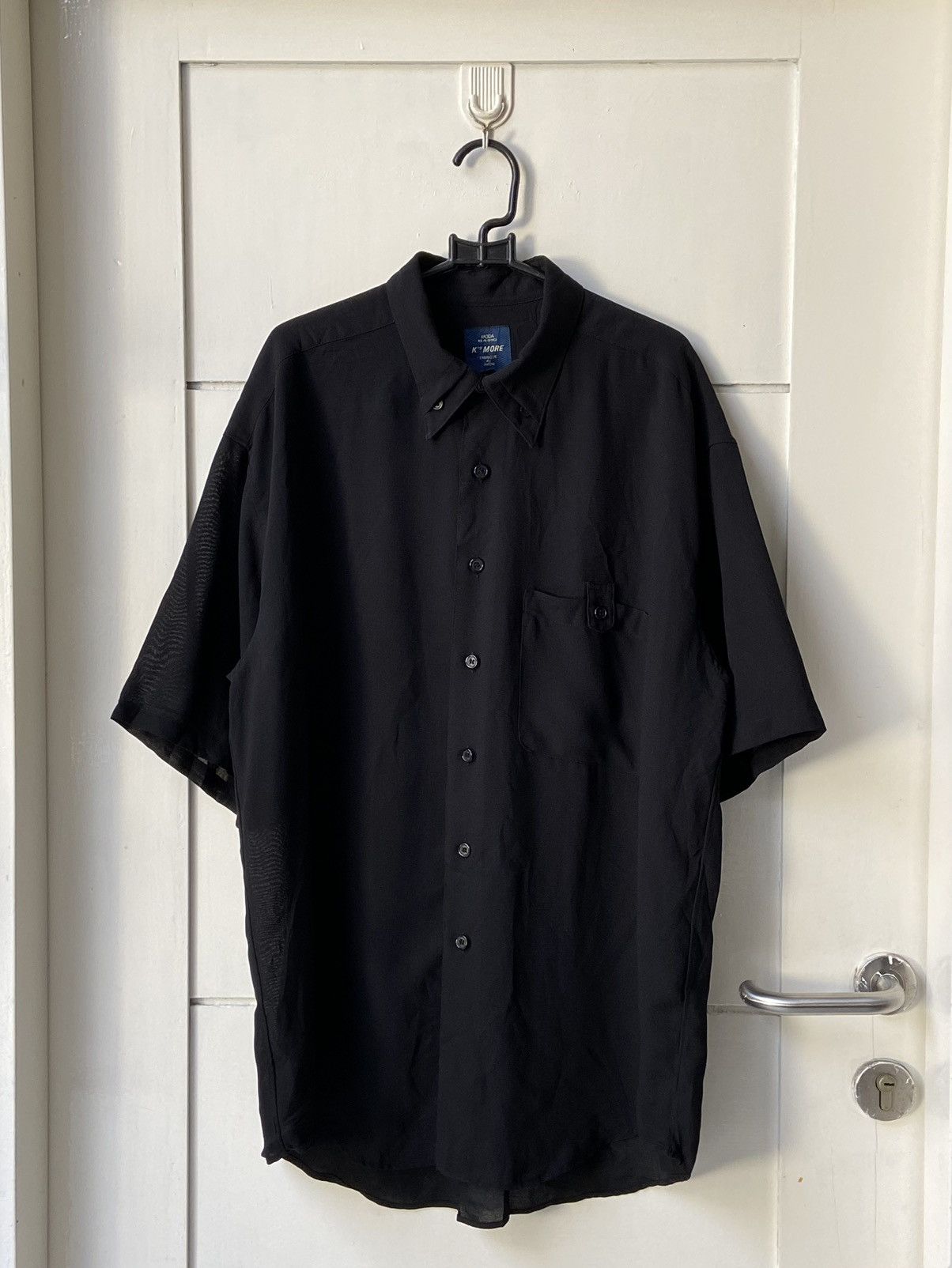 Isamu Katayama Backlash K’S Kadoya MORE MODA BASIC Black Shirt Size US L / EU 52-54 / 3 - 10 Thumbnail