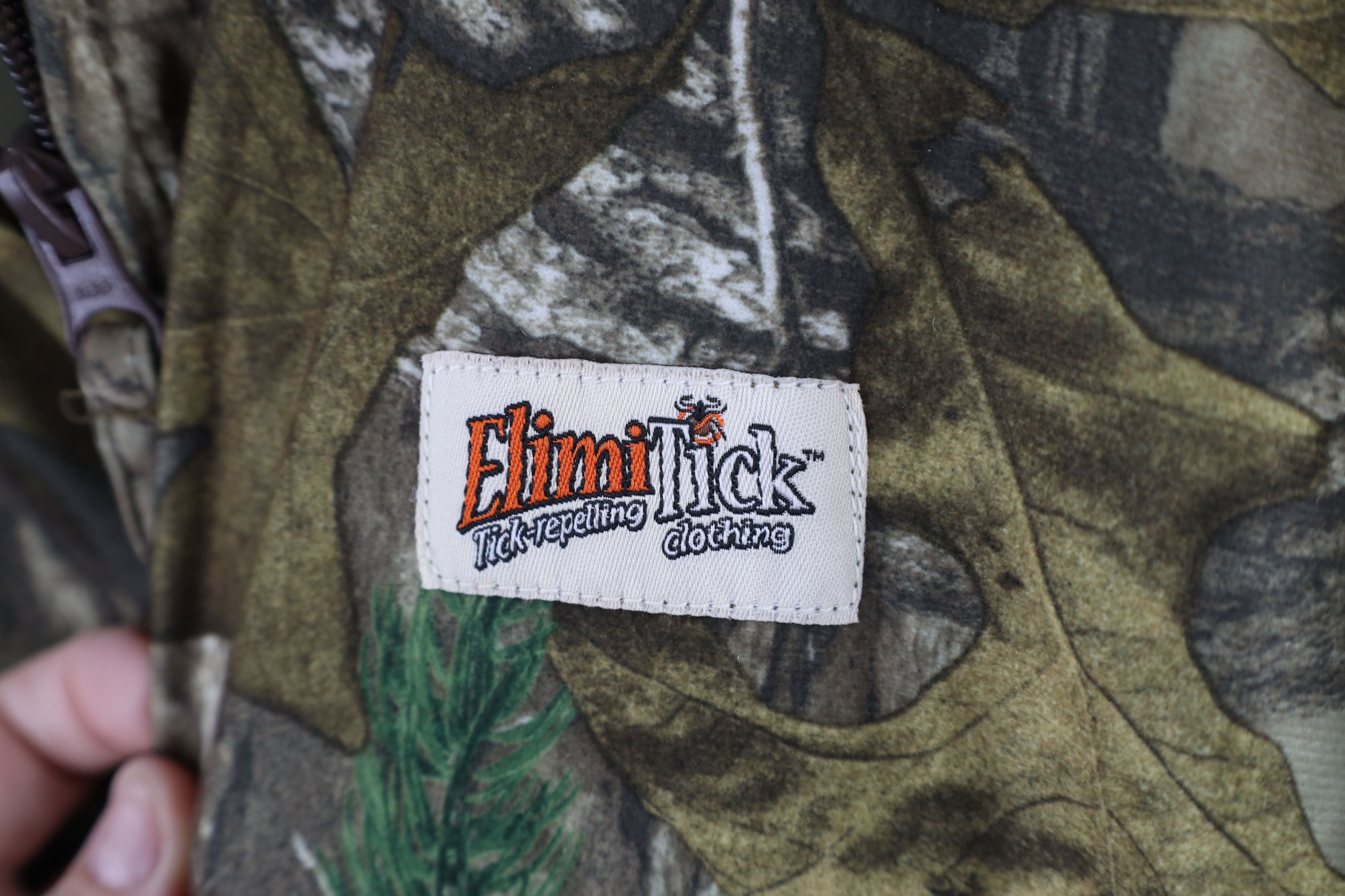 Vintage Vintage Camouflage Insect Shield Chamois Cloth Hooded Jacket Size US XXL / EU 58 / 5 - 4 Thumbnail