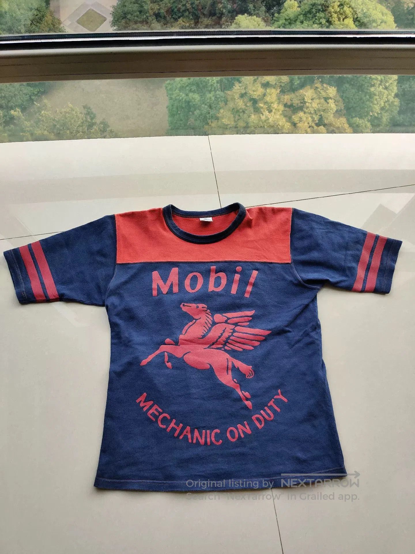 Freewheelers bootleggers short sleeve shirt with logo design. Size US M / EU 48-50 / 2 - 2 Thumbnail