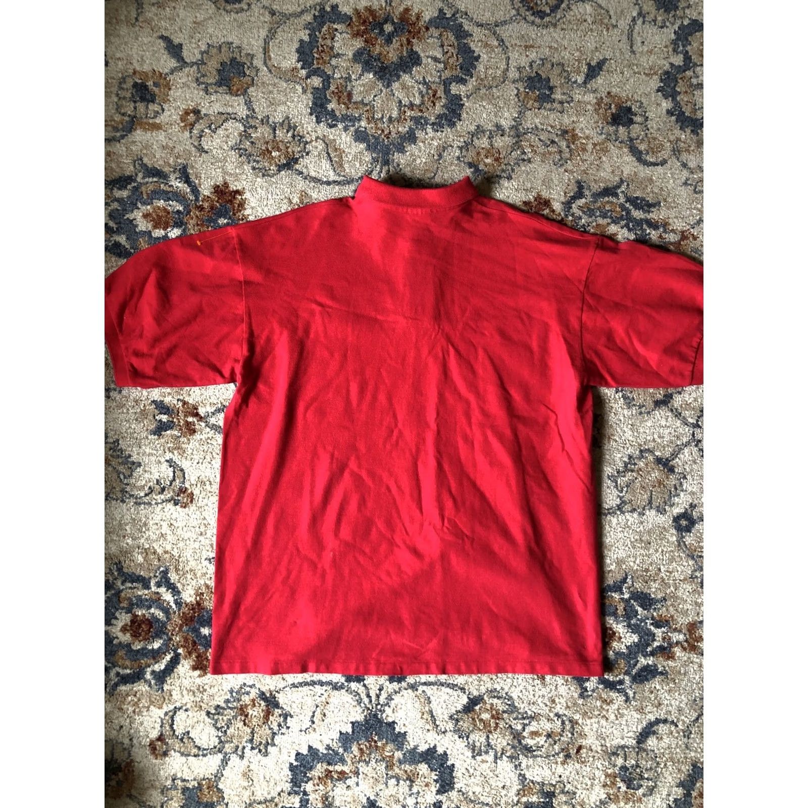 Vintage VINTAGE Chevrolet Polo Shirt Men XL Red Racing 90s Made In USA Size US XL / EU 56 / 4 - 8 Thumbnail