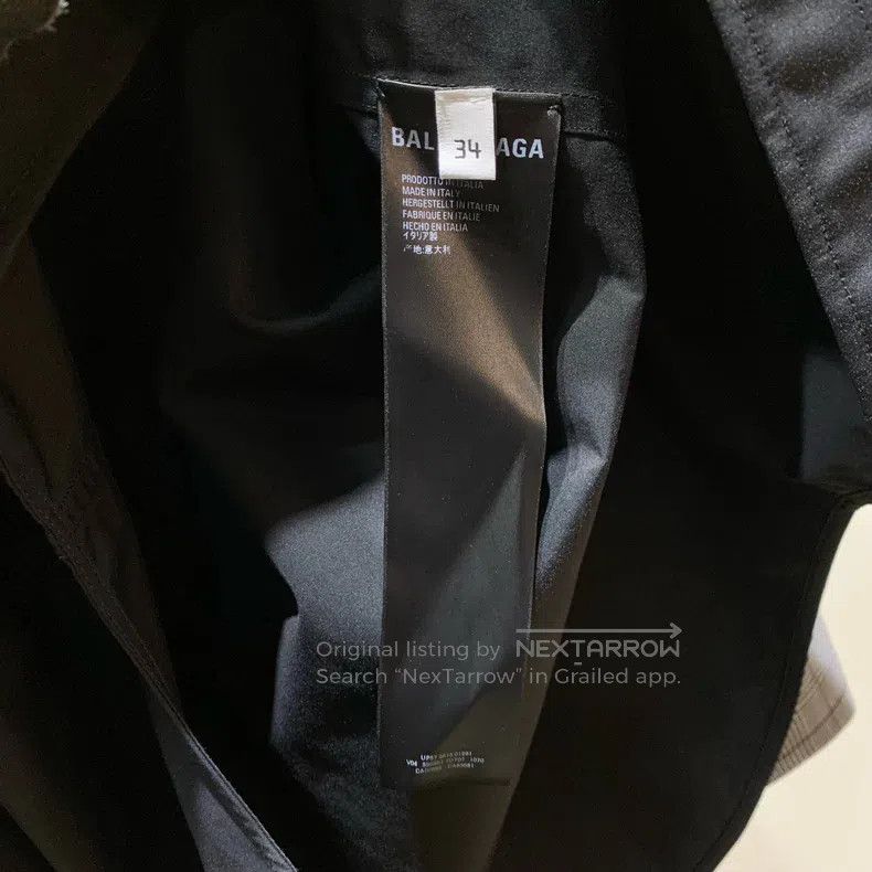 Balenciaga Balenciaga Patchwork Jacket Size XXS / US 00 / IT 34 - 8 Thumbnail