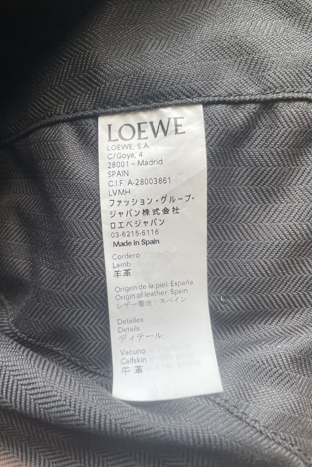 Loewe Loewe Leather Stud Biker Cap Size ONE SIZE - 7 Thumbnail