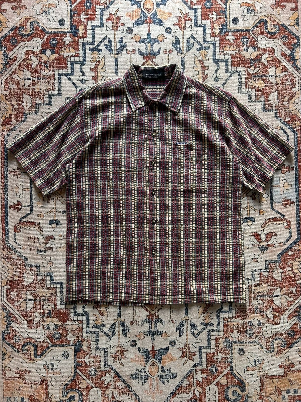 Vans 90s Vans Plaid shirt button up short sleeve Size US M / EU 48-50 / 2 - 1 Thumbnail