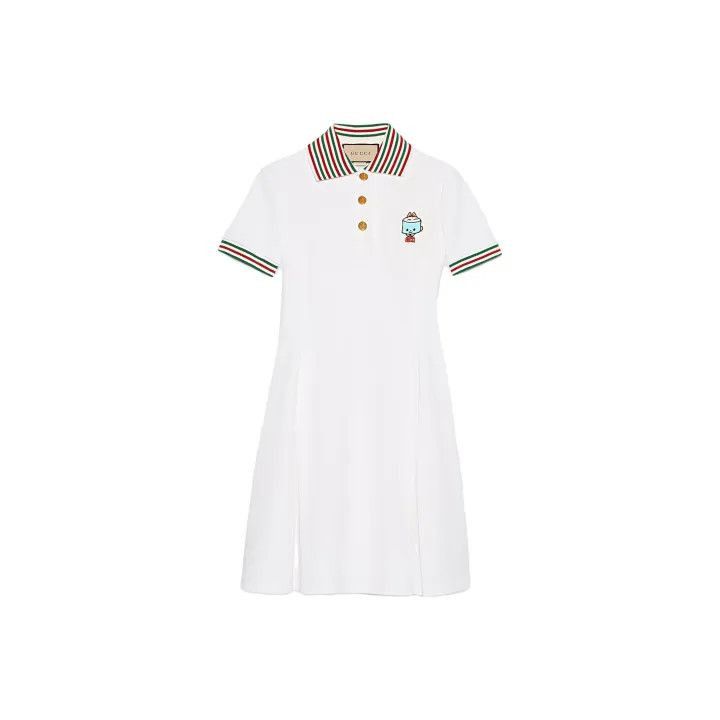 Gucci Gucci Cartoon Pattern Polo Dress-2507 Size XS / US 0-2 / IT 36-38 - 7 Thumbnail