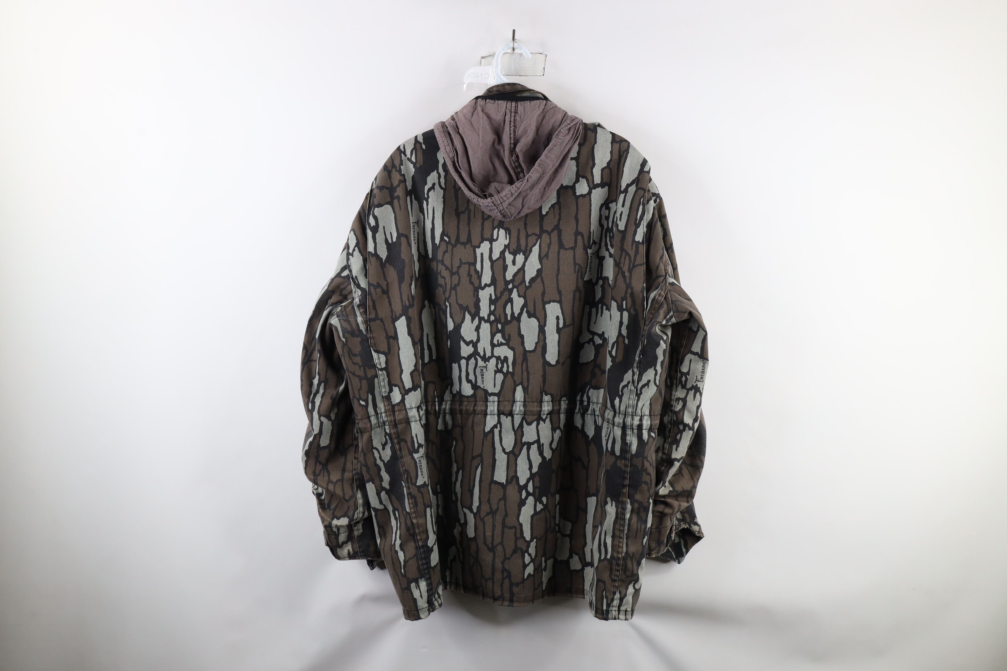 Vintage Vintage 80s Streetwear Camouflage Hooded Parka Jacket Size US L / EU 52-54 / 3 - 14 Thumbnail