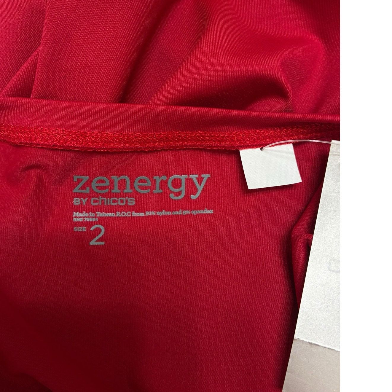 Chicos Zenergy Chico’s Tech Chamile embellished top NWT Size M / US 6-8 / IT 42-44 - 7 Thumbnail