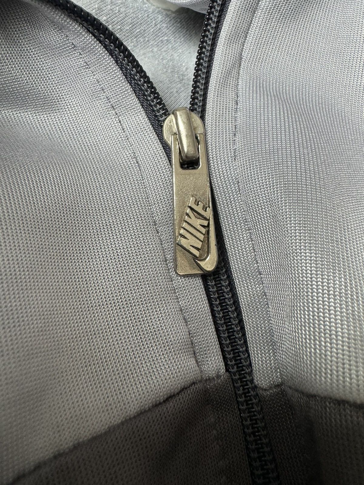 Nike × Vintage Vintage Nike track Jacket long sleeve zip up Grey Xl 80s Size US XL / EU 56 / 4 - 7 Thumbnail