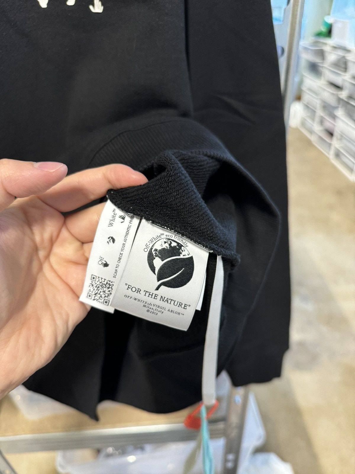 Off-White Off-White Logo Sweatshirt NEW 650$ Size US M / EU 48-50 / 2 - 4 Thumbnail