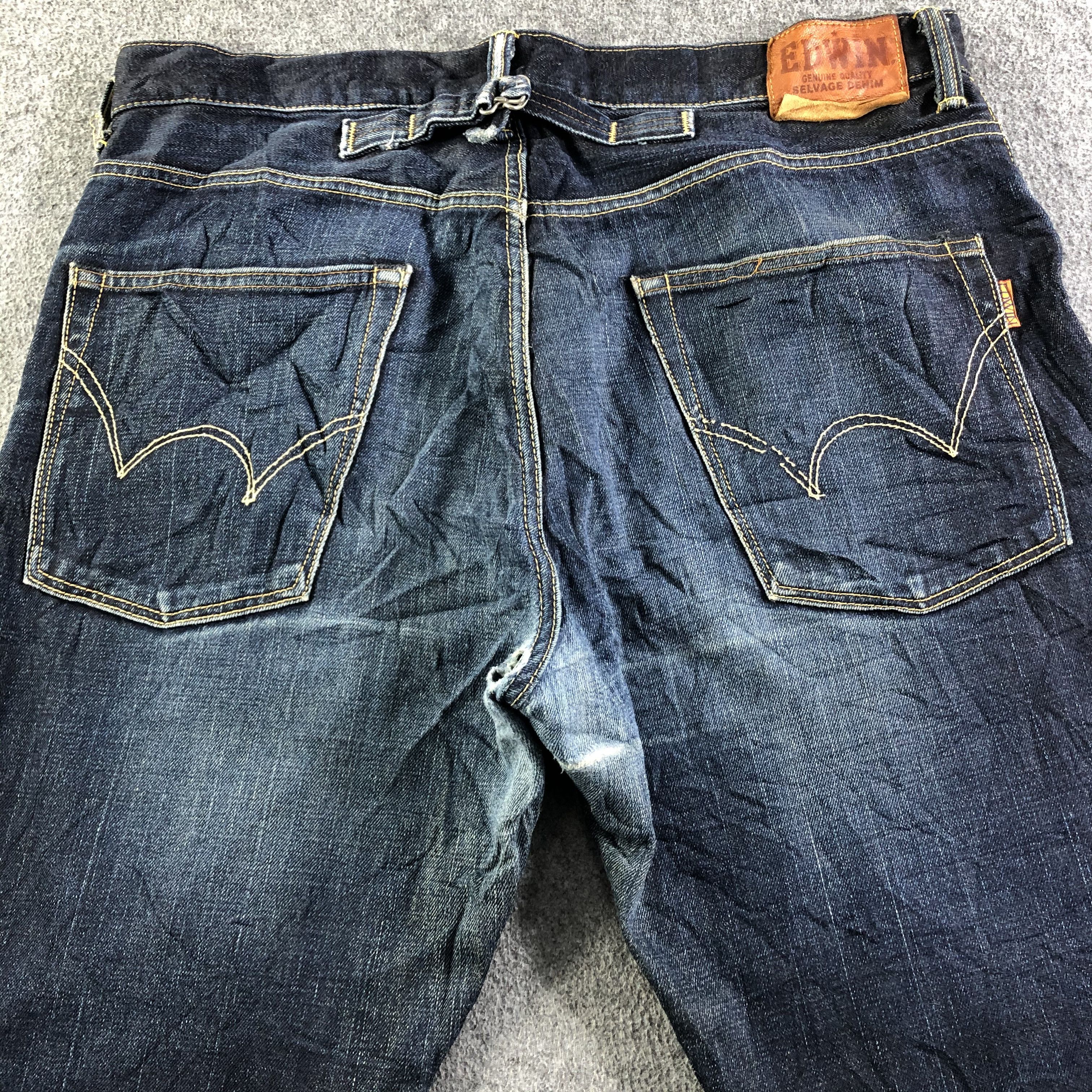 Edwin Vintage Blue Wash Edwin Redline Jeans-J3857 Size US 38 / EU 54 - 4 Thumbnail