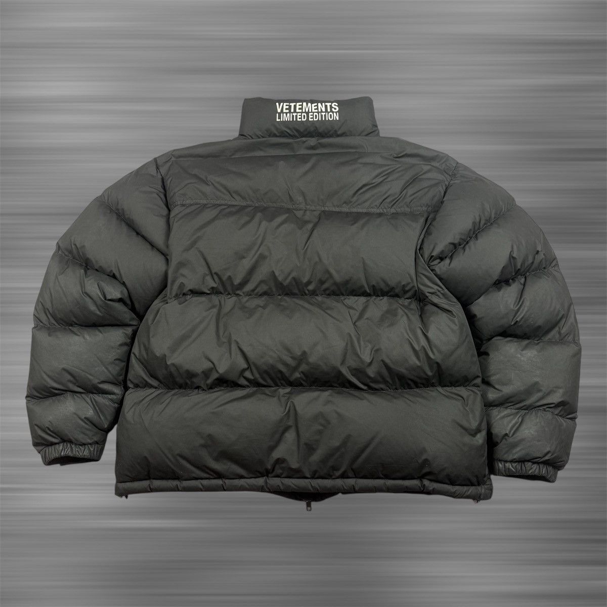 Vetements VETEMENTS Black Down ‘Limited Edition’ Puffer Jacket Size US S / EU 44-46 / 1 - 3 Thumbnail