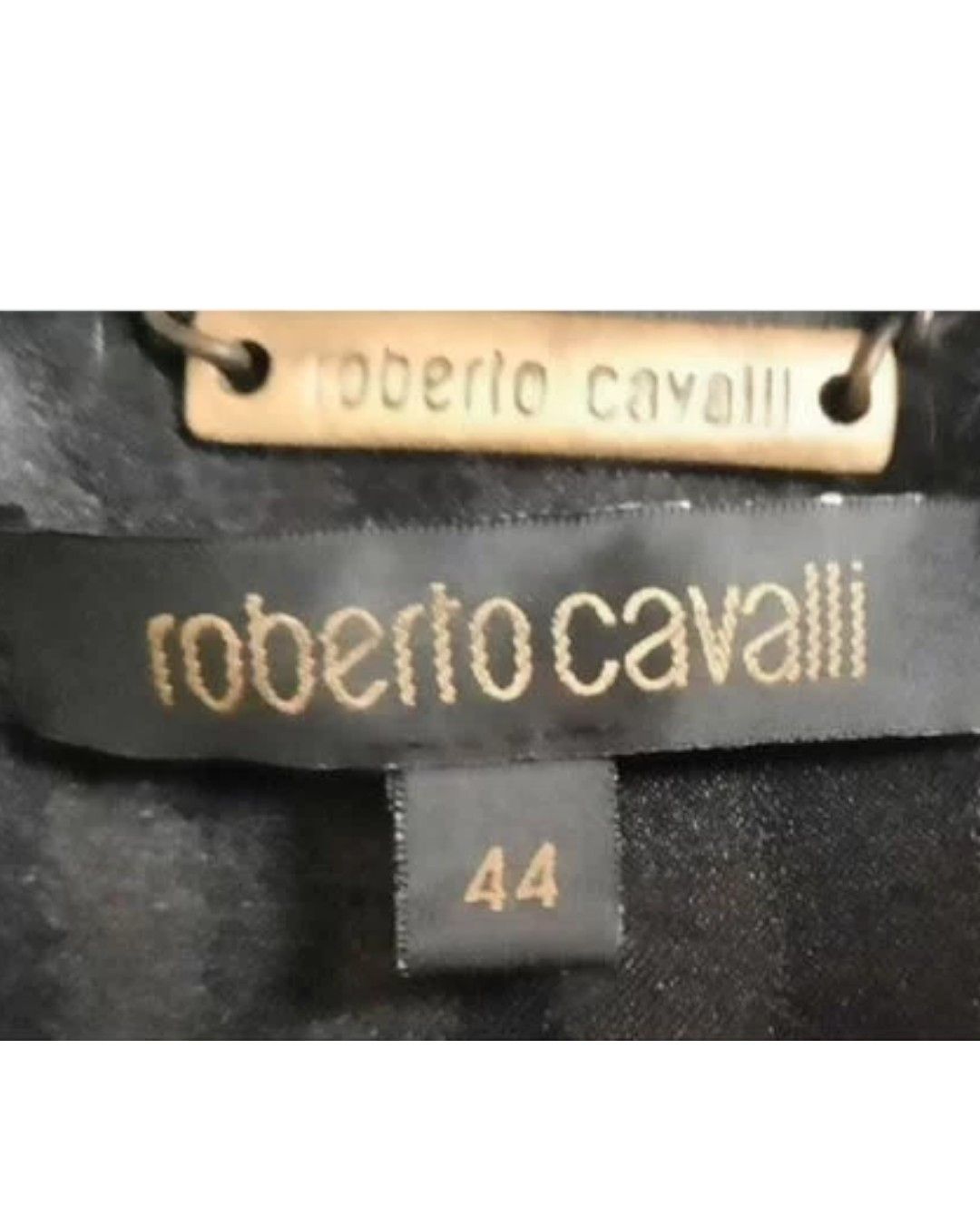 Roberto Cavalli SILVER FOX LEATHER JACKET Size M / US 6-8 / IT 42-44 - 6 Thumbnail