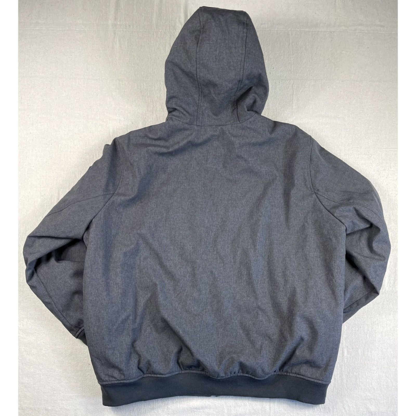 Tommy Hilfiger Tommy Hilfiger Jacket Hooded Soft Shell Quilted Lined Puffer Gray 2XL Mens Ski Flag Quilted Water Resistant Size US XXL / EU 58 / 5 - 2 Thumbnail