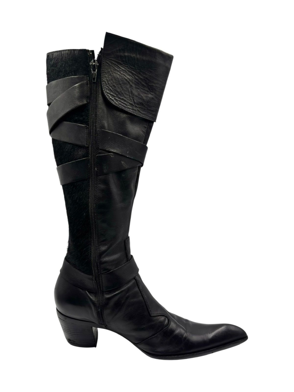 Cowboy Equipment Vintage El Dantes knee high pointy boots Size 39 Size US 9 / IT 39 - 6 Thumbnail