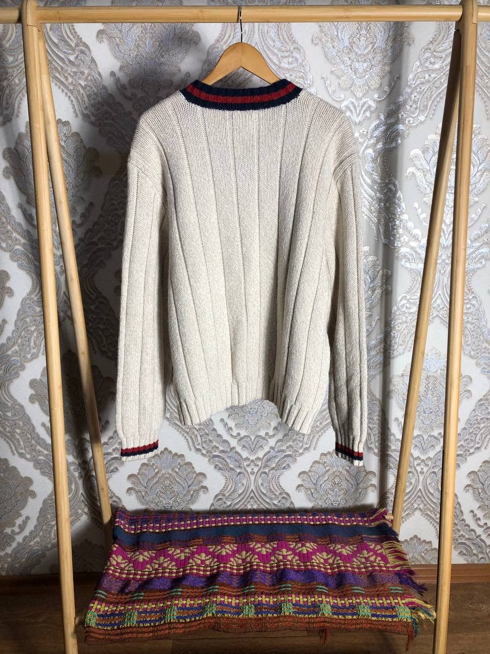 Polo Ralph Lauren VINTAGE POLO RALPH LAUREN RETRO SWEATER KNIT DESIGNER 90s Size US XXL / EU 58 / 5 - 5 Thumbnail