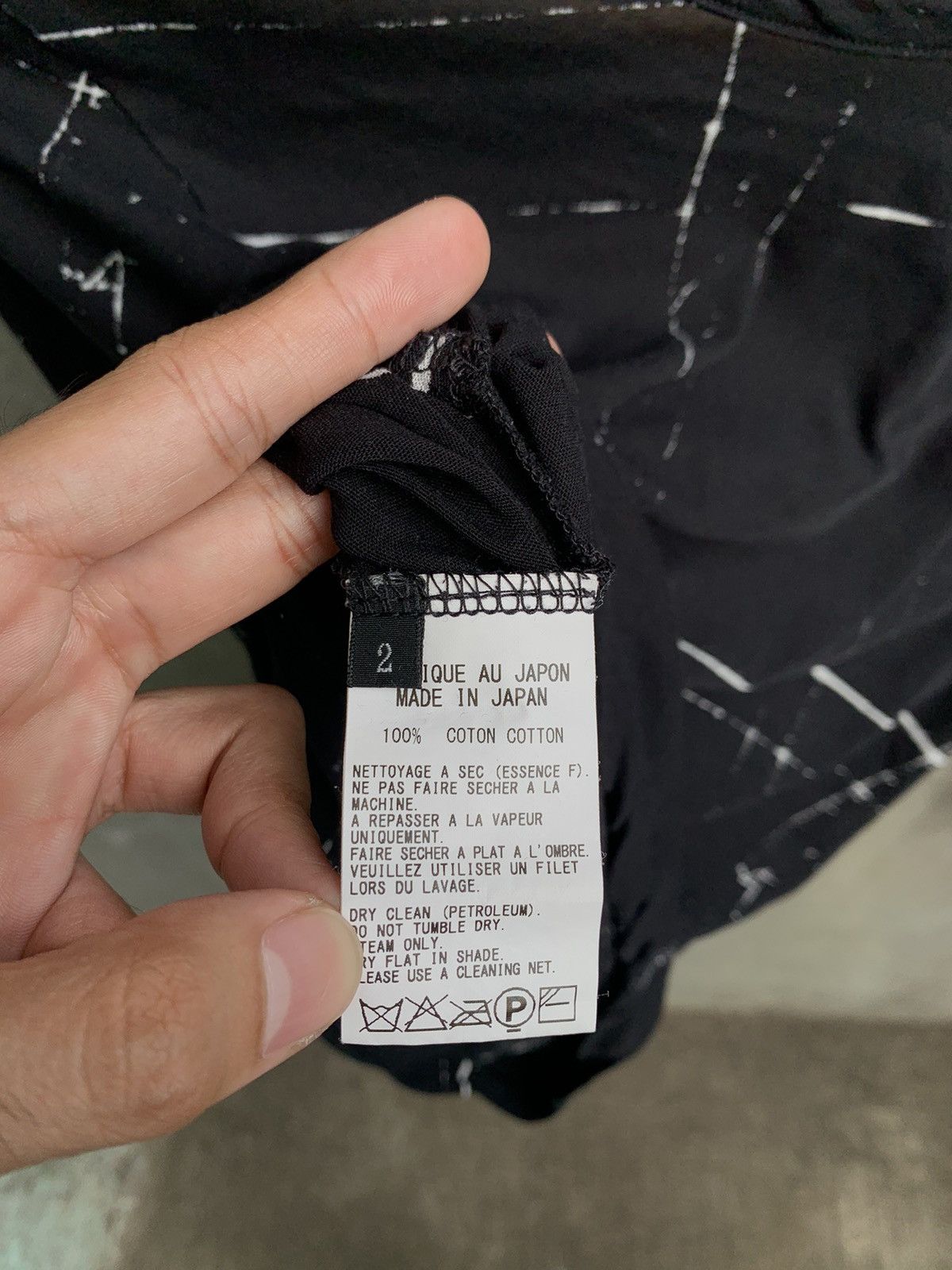 Yohji Yamamoto Y’s Asymmetrical Long Sleeve Top Size M / US 6-8 / IT 42-44 - 8 Thumbnail