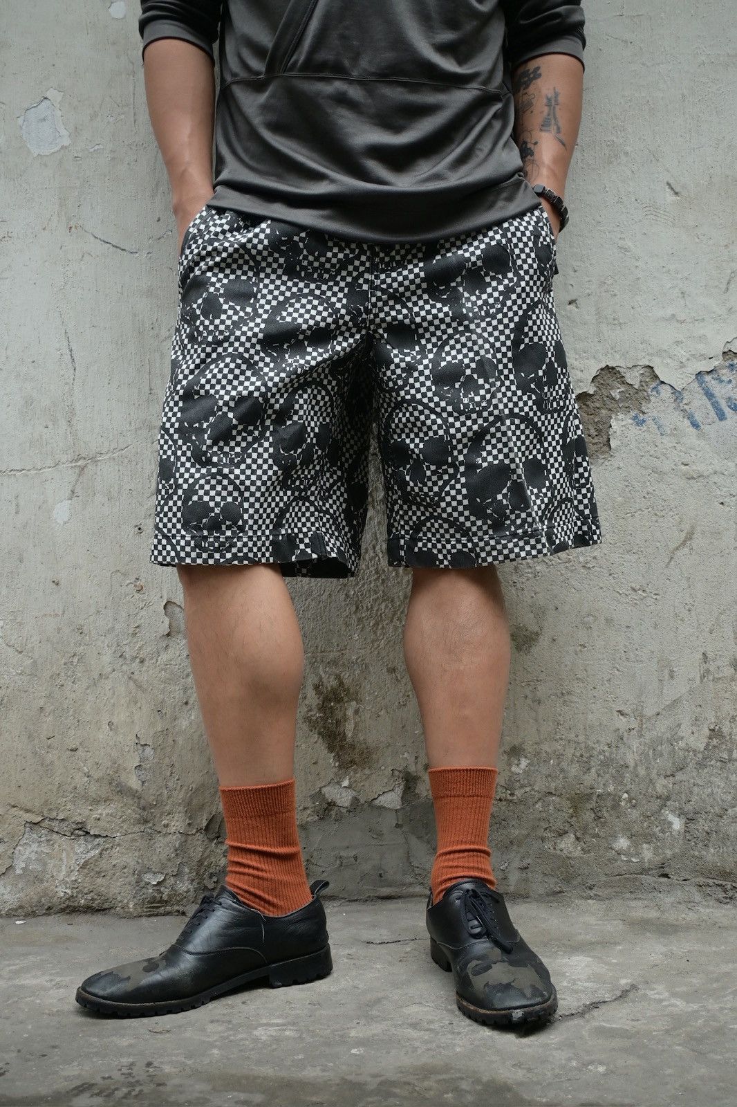 Comme des Garcons Homme Plus Comme Des Garcons Homme Plus SS2011 runway skull shorts Size US 32 / EU 48 - 2 Thumbnail