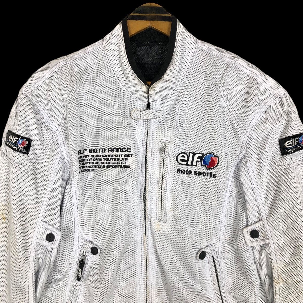 Vintage Vintage ELF Competition Racing Jacket elf Moto Sports Biker Size US L / EU 52-54 / 3 - 3 Thumbnail
