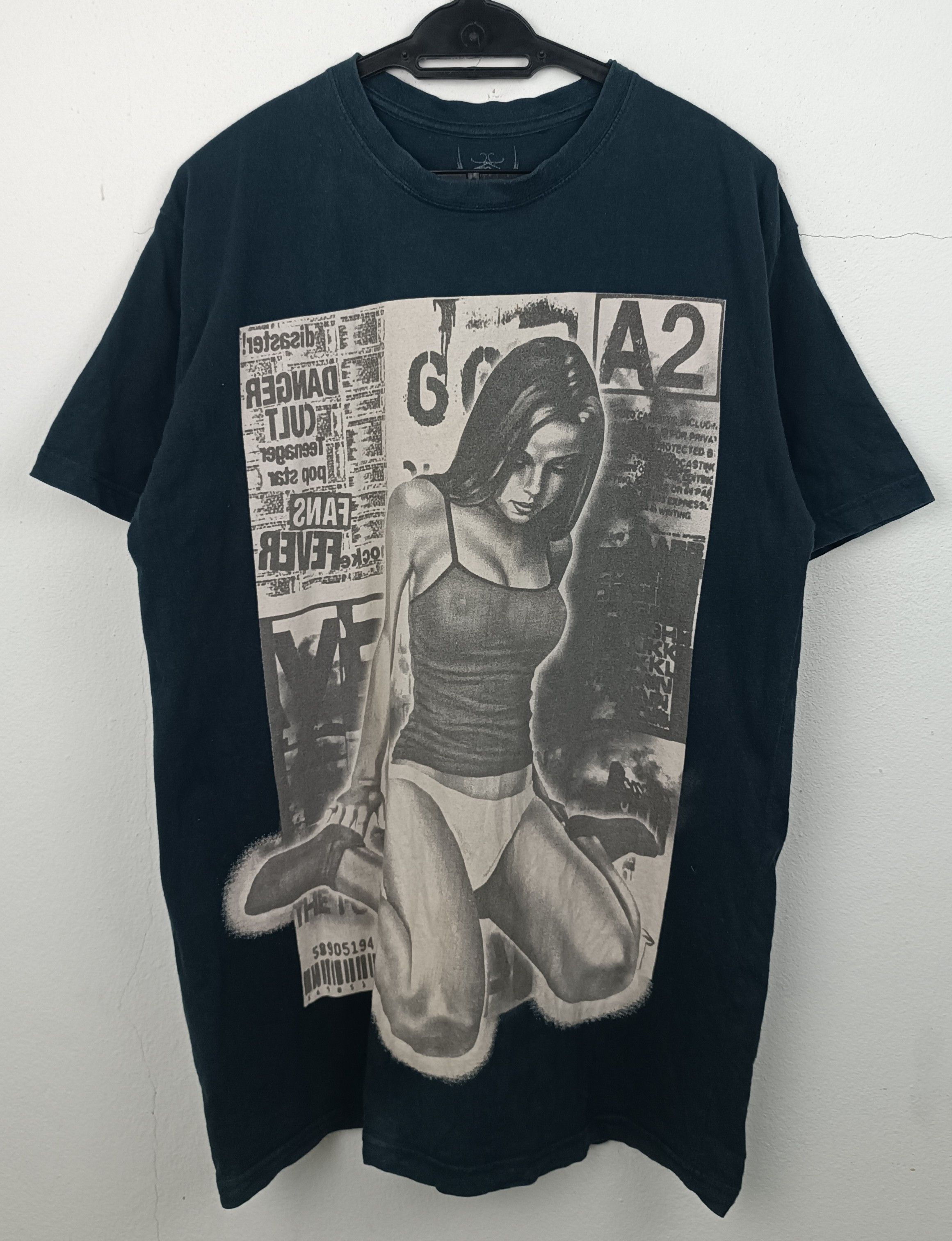 Vintage VINTAGE DANGER CULT TEENAGER CUTE SEXY HYSTERIC STYLE TEE Size US L / EU 52-54 / 3 - 3 Thumbnail