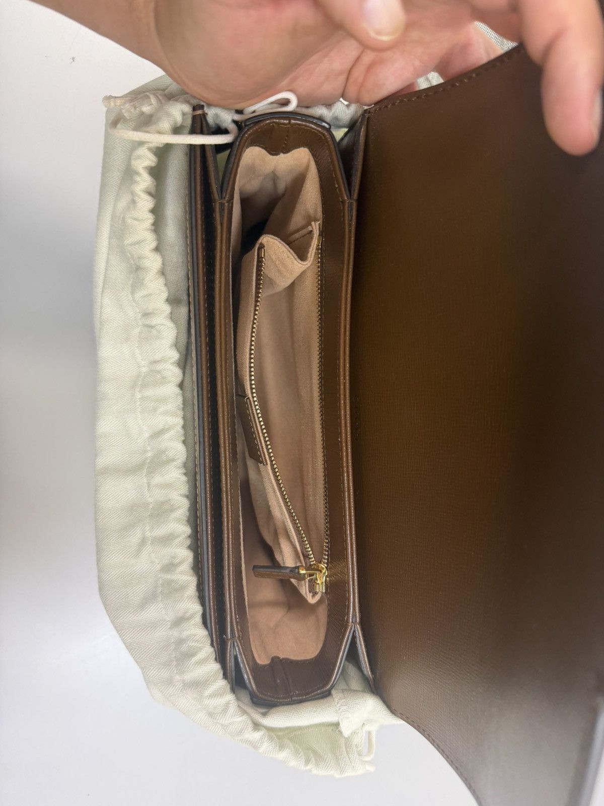 Gucci Gucci Horsebit 1955 medium shoulder bag Size ONE SIZE - 11 Thumbnail