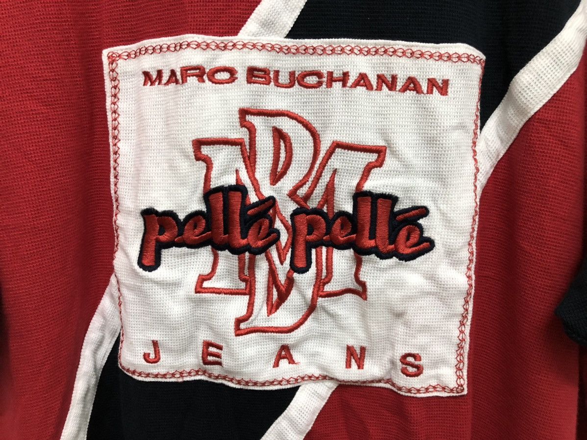 Marc Buchanan DOPE 🔥 TRICOLOUR BIG BACK PATCH LOGO BAGGY HIP HOP RAP Size US XL / EU 56 / 4 - 10 Thumbnail