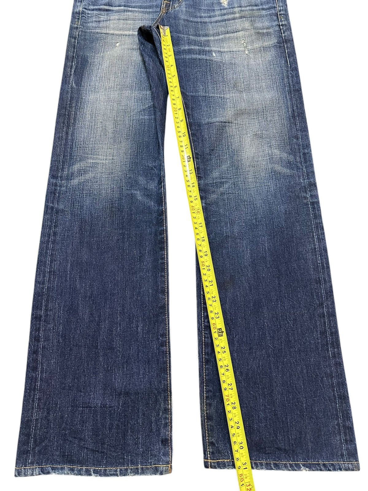Vintage Adriano Goldschmied Blue Faded Wash Style Jeans