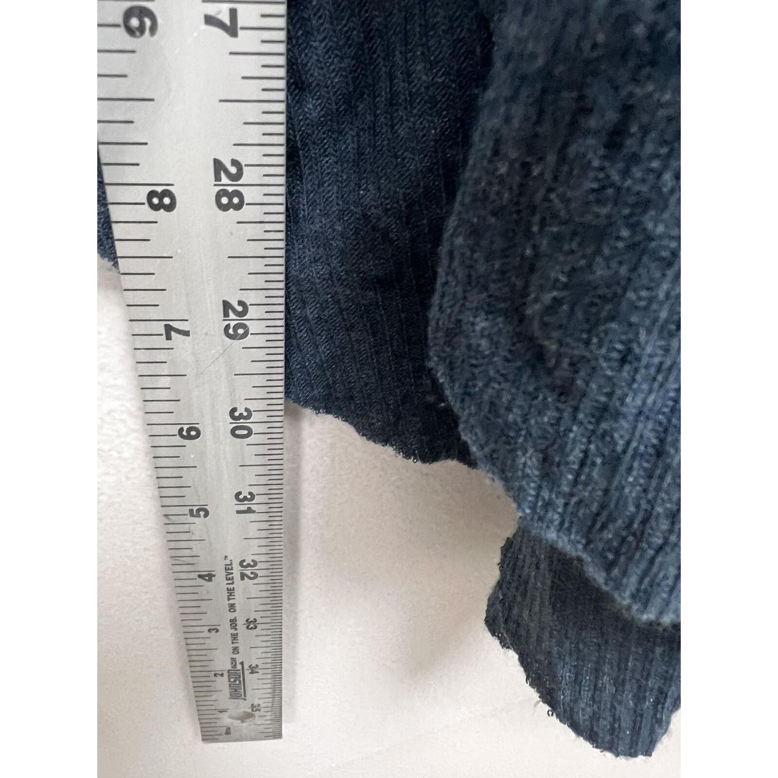 Free People Free People catalin blue waffle knit long Small A001434 Size S / US 4 / IT 40 - 6 Thumbnail